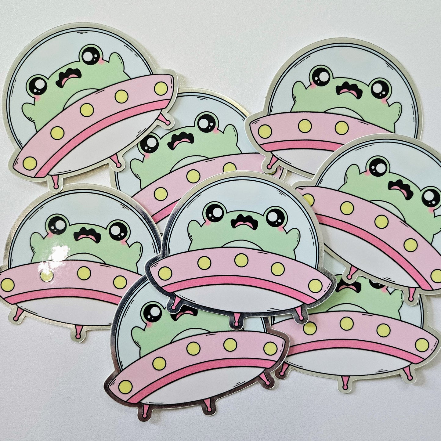 Space Frog Sticker