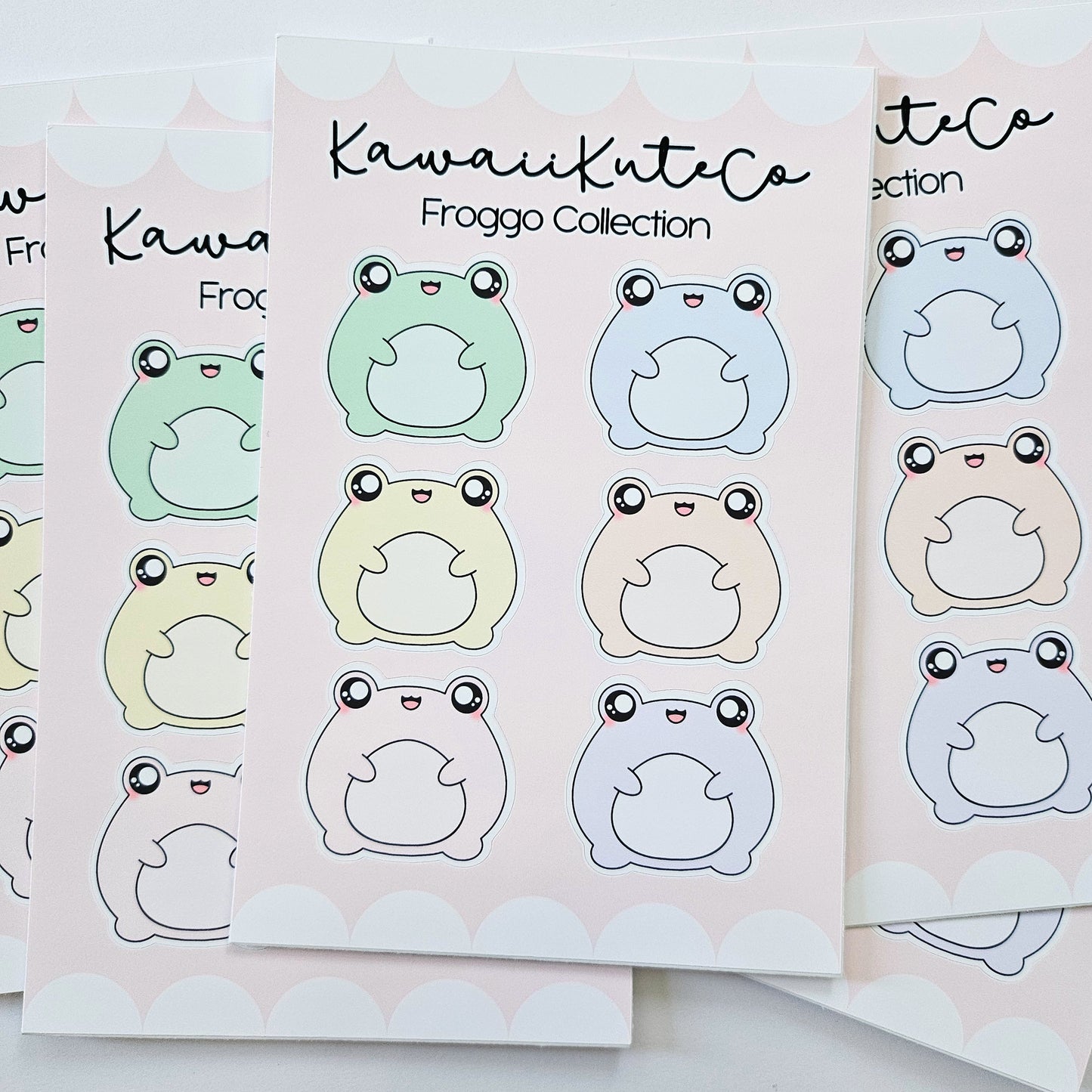 Froggo Collection Sticker Sheet