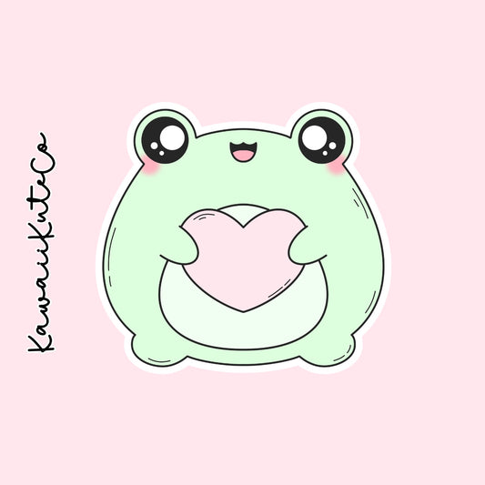 Happy Froggo Sticker